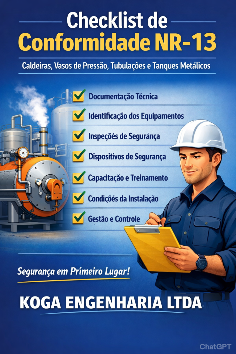 NR-13: A Importância da Conformidade para Segurança e  Eficiência Industrial